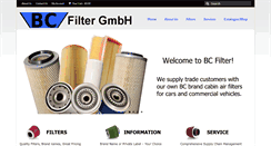 Desktop Screenshot of bc-filter.com